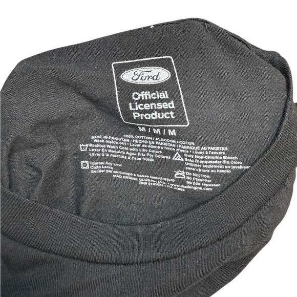 Ford Mustang Black Graphic T-Shirt Men’s/Women’s Medium Car Logo Tee - Picture 3 of 3